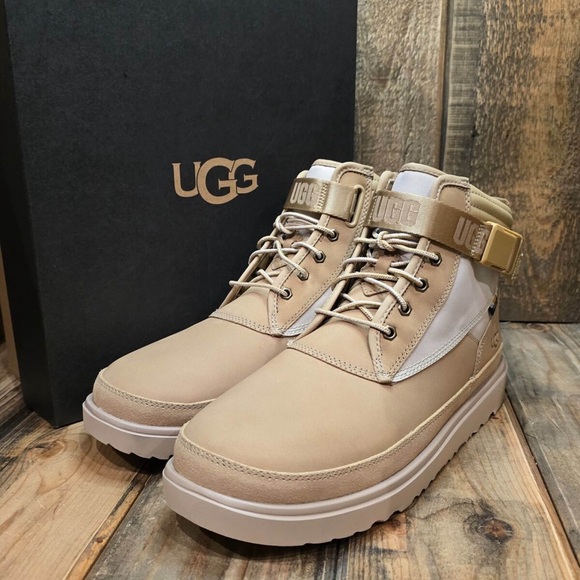 UGG® Australia Highland Utility Strap Boots - Waterproof, Nubuck - Picture 7 of 8